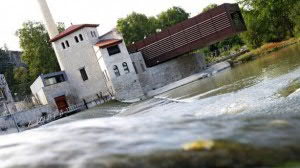 Fotografía de Rehabilitación. Finalista. REHABILITACIÓN DEL MOLINO DE CAPARROSO COMO ESCUELA MUNICIPAL DE PIRAGUISMO. (PAMPLONA)