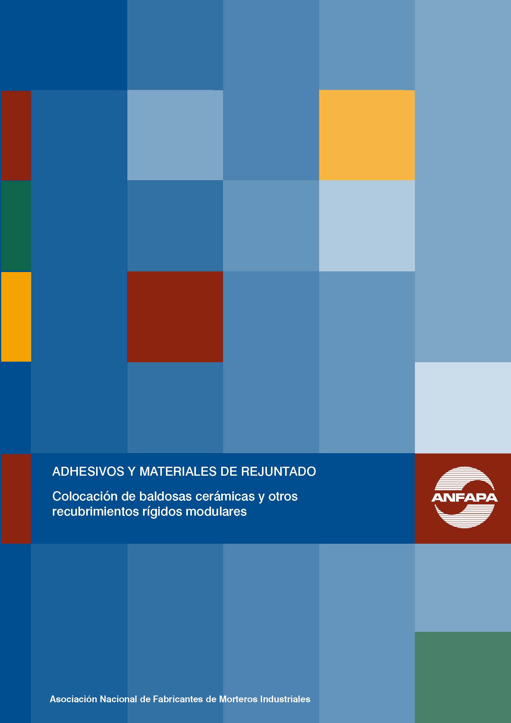 Portada del libro ADHESIVOS Y MATERIALES DE REJUNTADO